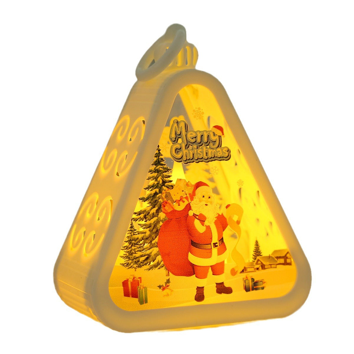 Vintage Christmas Lantern Night Light