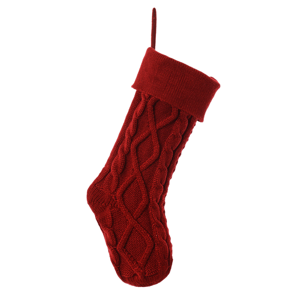 Personalized Knitted Christmas Stocking