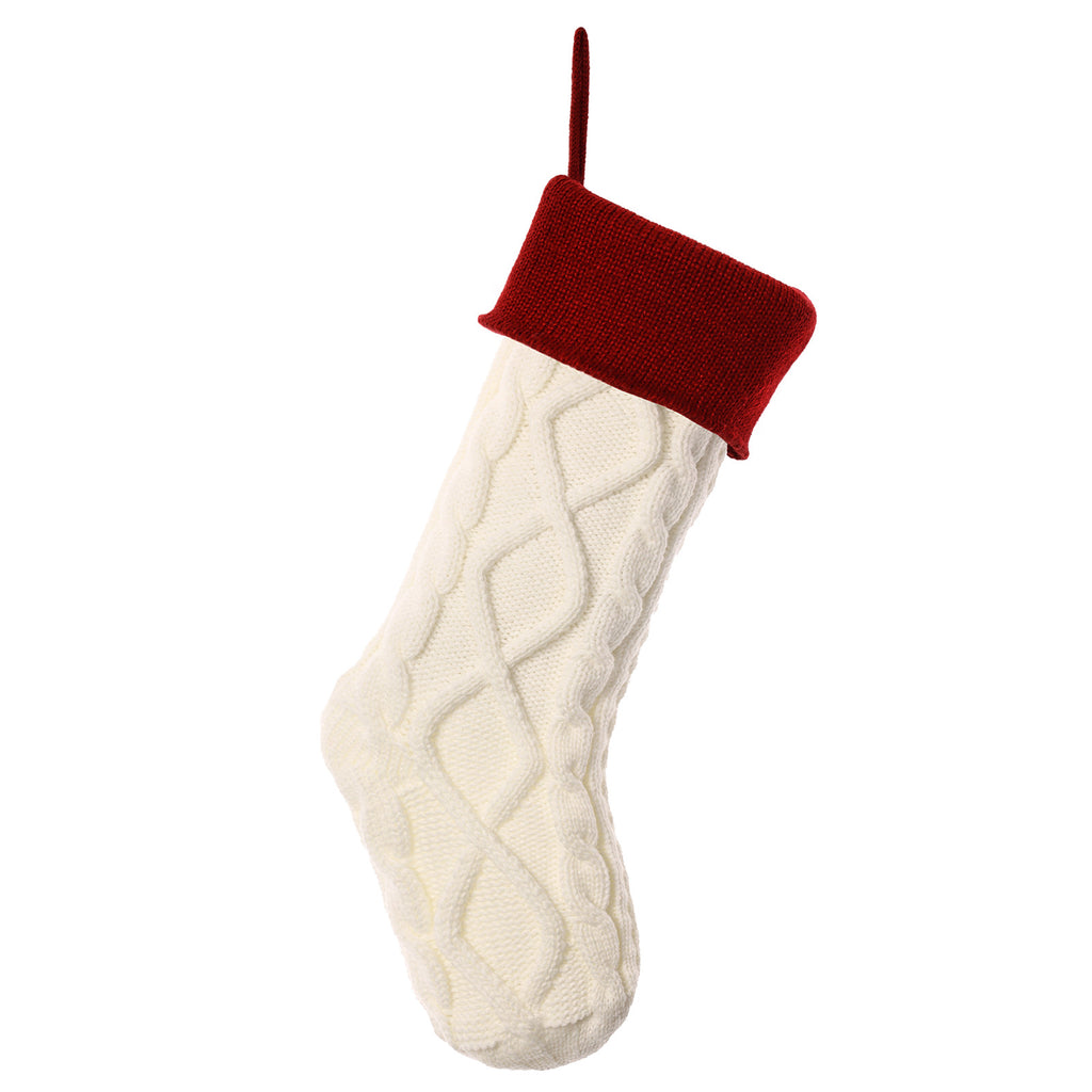 Personalized Knitted Christmas Stocking