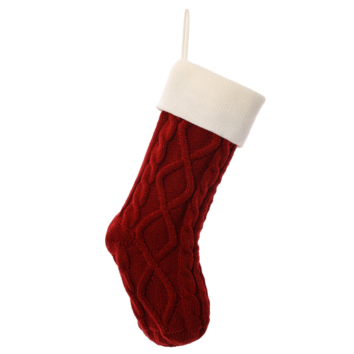 Personalized Knitted Christmas Stocking
